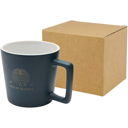 Cali Kubek ceramiczny o pojemności 370 ml z matowym wykończeniem