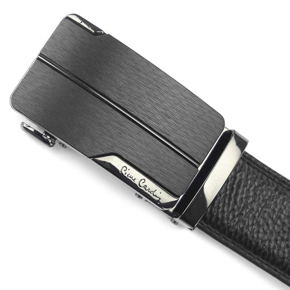 Pasek skórzany męski Pierre Cardin 547 HY08 130 Czarny