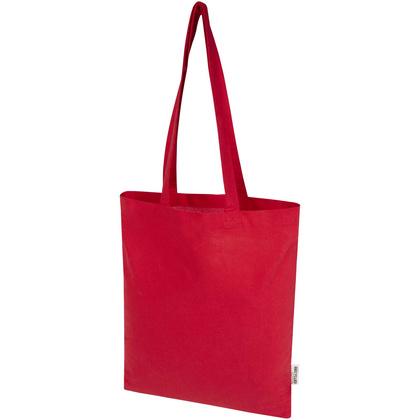 Madras Blend torba na zakupy z bawełny z recyklingu z certyfikatem GRS o gramaturze 140 g/m² i pojemności 7l