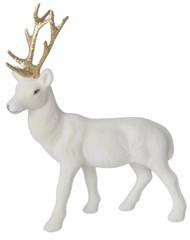 Renifer biały zamszowy mały
