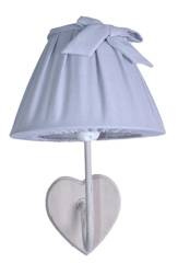 Kinkiet szary z kokardą