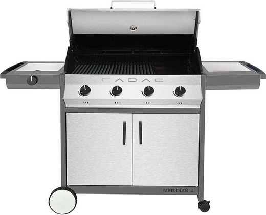Grill gazowy stacjonarny MERIDIAN 4 ze stali nierdzewnej
