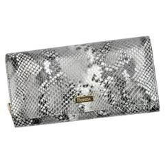 Portfel damski skórzany PELLUCCI SNR-106 RFID Popiel