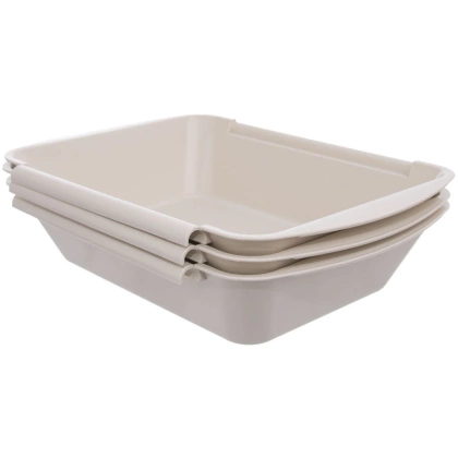 Zestaw pojemników do panierowania pojemnik zestaw 3 el.