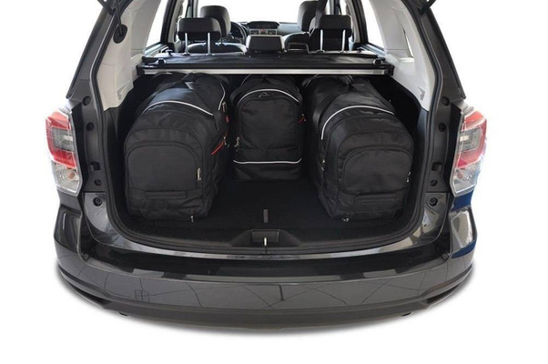 SUBARU FORESTER 2012+ TORBY DO BAGAŻNIKA 4 SZT KJUST