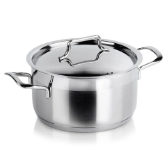 Garnek stalowy z pokrywką 18/10 PREMIUM 2,3 l ORION