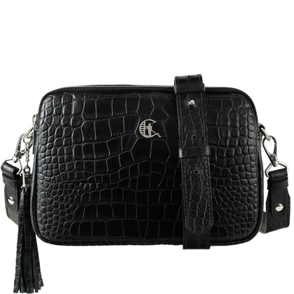 Elegancka listonoszka Canaletto – skóra z wzorem krokodyla TD830s121