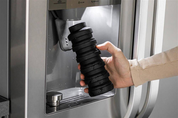 Składana butelka silikonowa