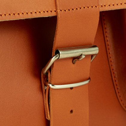 Duża torba skórzana 3w1 KEMER VOOC Vintage P43 Ruda