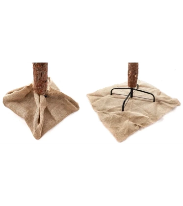 SZTUCZNA CHOINKA NA PNIU 150 cm FULL PE 01 100% JASNOZIELONA SILIKONOWA