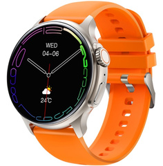 Smartwatch Męski RUBICON RNCF12 Tytan/Orange SMARUB245