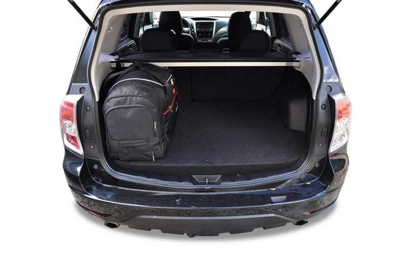 SUBARU FORESTER 2008-2013 TORBY DO BAGAŻNIKA 4 SZT KJUST
