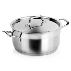 Garnek stalowy z pokrywką 18/10 PREMIUM 3 l ORION