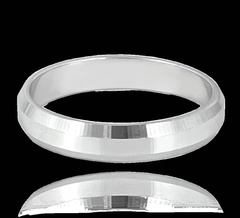 MINET+ Srebrna obrączka 4.5 mm - rozmiar 17