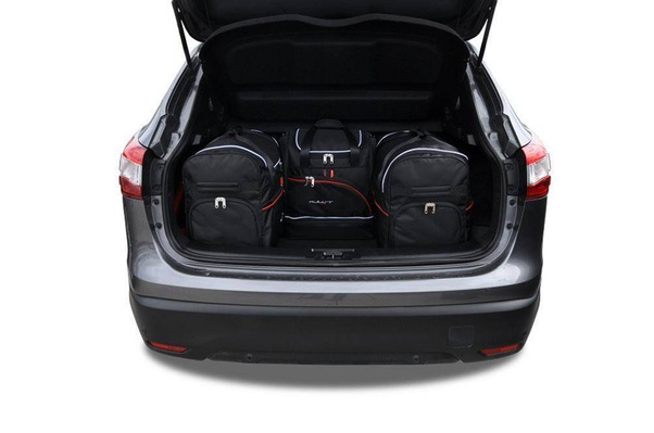 NISSAN QASHQAI 2014+ TORBY DO BAGAŻNIKA 4 SZT KJUST