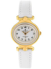 ZEGAREK DZIECIĘCY PERFECT L115-01 KOMUNIJNY - biały/złoty + BOX