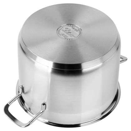 Garnek stalowy z pokrywką 18/10 PREMIUM 4,6 l ORION