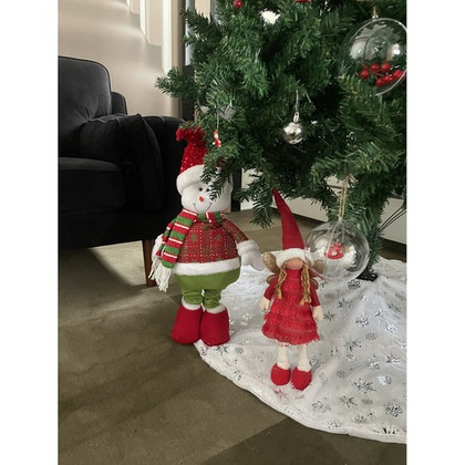 Bałwan świąteczny- teleskopowy 95cm Ruhhy 22331