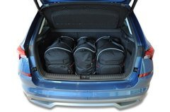 SKODA KAMIQ 2019+ TORBY DO BAGAŻNIKA 3 SZT KJUST