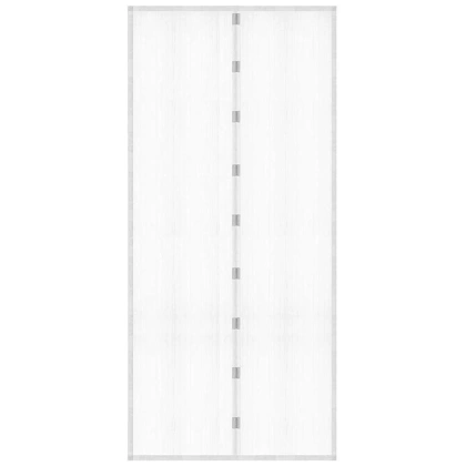 Siatka moskitiera magnetyczna z magnesem na drzwi owady komary biała 212x100 cm