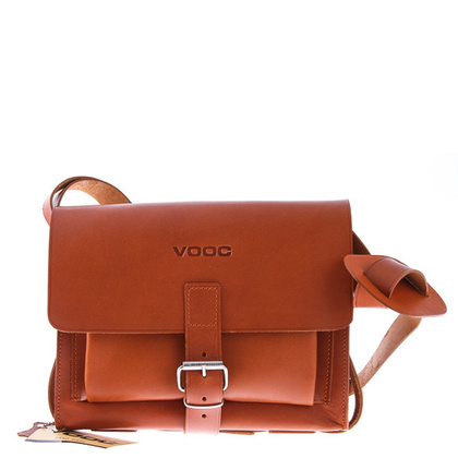 Listonoszka skórzana KEMER VOOC Vintage  P32 Beżowa