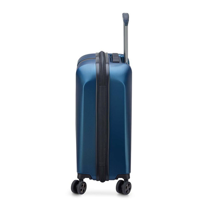 Delsey Promenade Hard mała niebieska walizka kabinowa na kółkach 55 cm