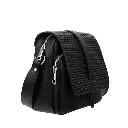 Torebka skórzana Canaletto z tłoczoną klapką – elegancja i ponadczasowy styl TD690s246t1