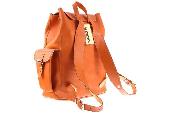 Ogromny plecak skórzany KEMER VOOC Vintage P40 naturalny