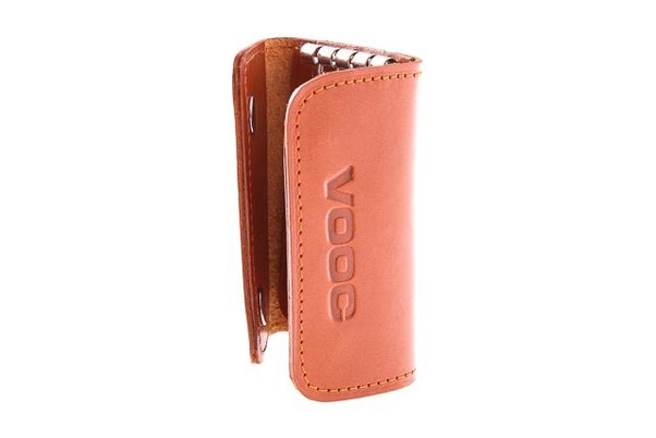 Etui na klucze skórzane Vintage P10 koniak