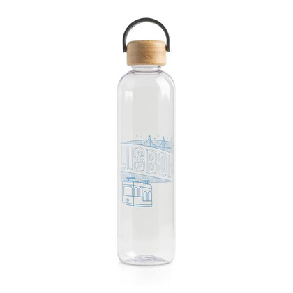 Butelka tritanowa z bambusowym korkiem - 1L / BTBOTTLE