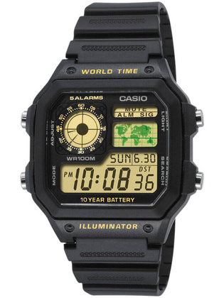 ZEGAREK MĘSKI CASIO Sports AE-1200WH-1B + BOX