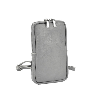 Saszetka damska skórzana KEMER MOBI-1 Camel