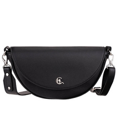 Mała torebka crossbody Canaletto ze skóry licowej – łódkowaty kształt i elegancki design TD606