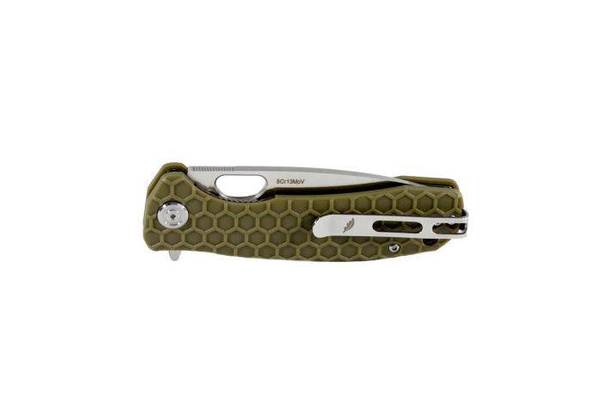 Nóż Honey Badger Flipper Large Green