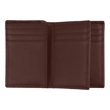 Etui na karty with flap Bond Brown