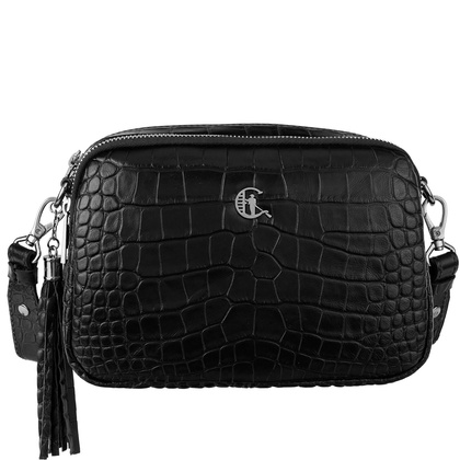 Listonoszka damska Canaletto ze skóry tłoczonej na wzór krokodyla – elegancja i praktyczność TD820