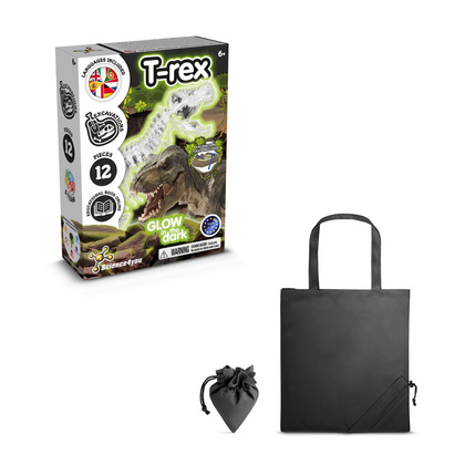 Fossil Excavation Kit V. Gra edukacyjna dostarczany ze składaną torbą prezentową