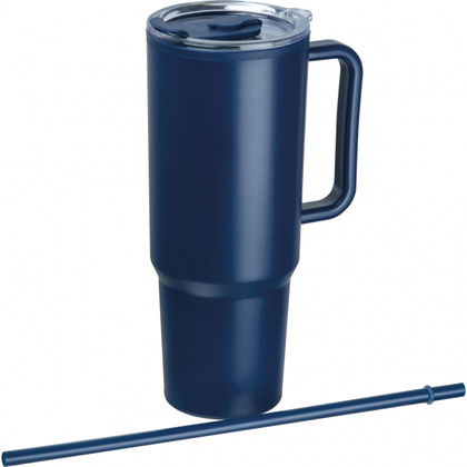 Kubek ze słomką XXL 1200 ml