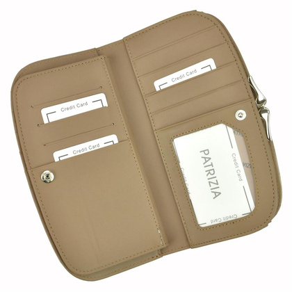 Portfel damski skórzany PELLUCCI FF-123 RFID taupe