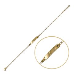 MINET Elegancka złota bransoletka Au 585/1000 1,70g