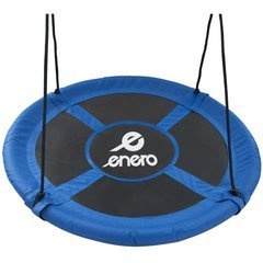 Huśtawka ogrodowa bocianie gniazdo XXL 95cm niebieska