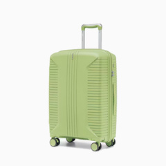 Średnia walizka PUCCINI BERLIN PP027B 5C Jasnozielona