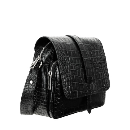 Stylowa torebka skórzana Canaletto z wzorem krokodyla – ponadczasowa elegancja i funkcjonalność TD690