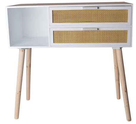 Konsola z dwoma szufladami i szafką*