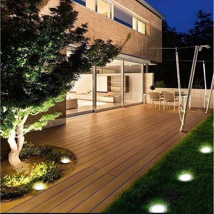 lampa solarna 8 LED SMD do wbicia w podłoże kpl. 4 szt.