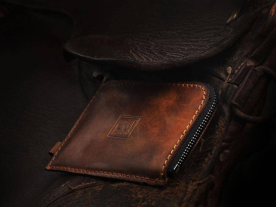 Portfel OLDTIMER SLIM - Saddle Leather 1895