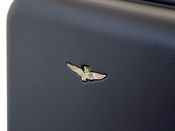 Duża walizka AERONAUTICA MILITARE Force Niebieska