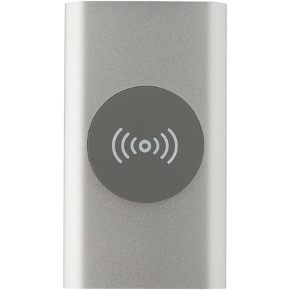 Juice bezprzewodowy powerbank o pojemności 4000 mAh Type-C z aluminium pochodzącego z recyklingu
