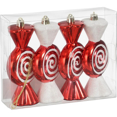 BOMBKA FORMÓWKA PLASTIKOWA BEZPIECZNA CUKIERKI 4SZT MICA