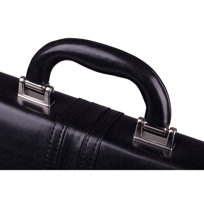 Teczka skórzana KEMER B 391/DW Czarna